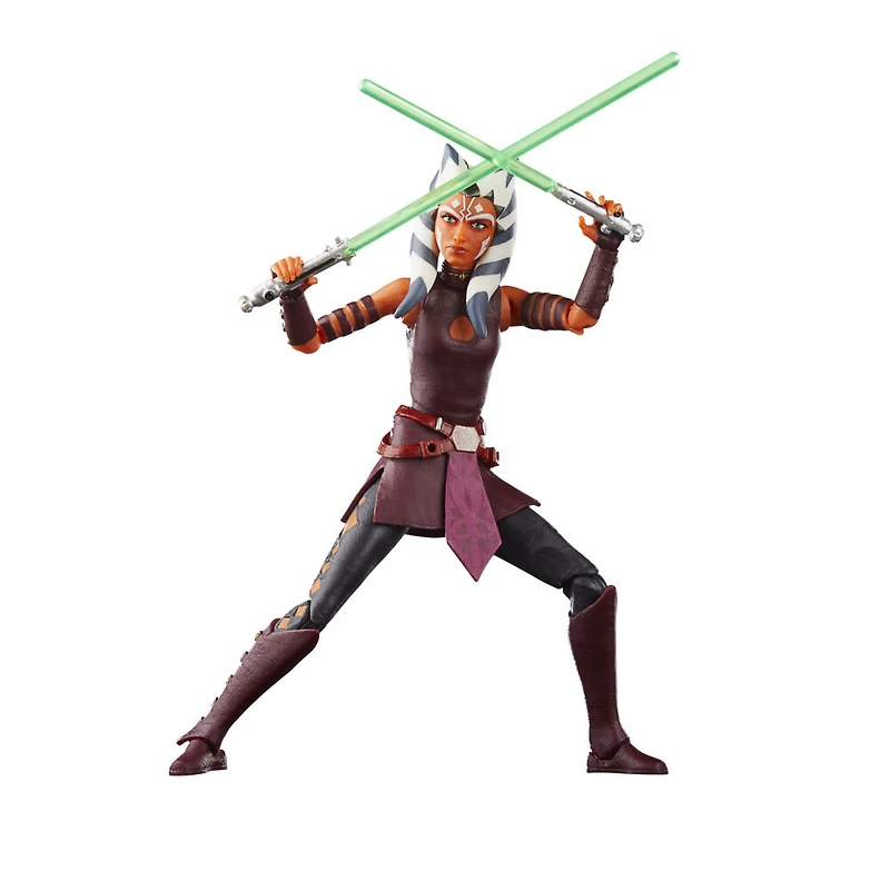 Star Wars The Black Series, Ahsoka Tano (Padawan), figurine de 15 cm, Star Wars : La Guerre des Clones