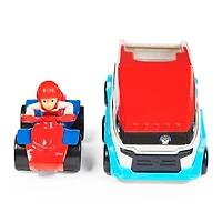 PAW Patrol, True Metal PAW Patroller Die-Cast Team Vehicle with 1:55 Scale Ryder ATV Toy Car