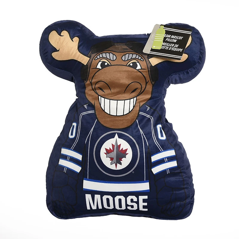 Oreiller Mascotte de la LNH des Winnipeg Jets
