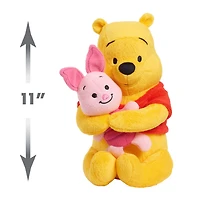 Peluche Winnie l'ourson avec Porcinet de Disney Classics