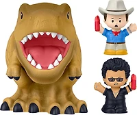 Coffret LittlePeople Collector du film Le parc jurassique en édition spéciale avec dinosaure pour les adultes et les fans