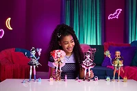 Monster High Scary Sweet Birthday Cupid Asteria Doll in Party Dress with Balloon & Gift