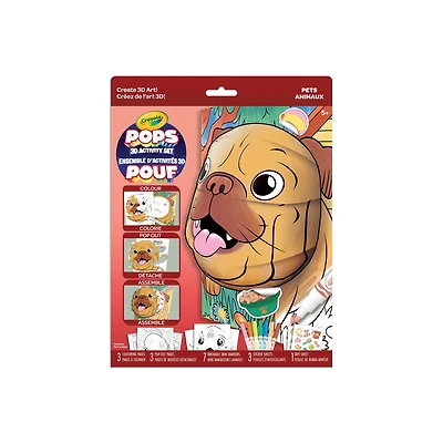 Crayola POPs 3D Kids Art Set