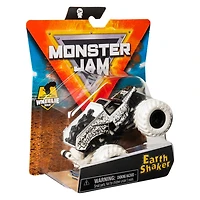 Monster Jam, Monster truck Earth Shaker officiel, véhicule en métal moulé, série Max Contrast, échelle 1:64