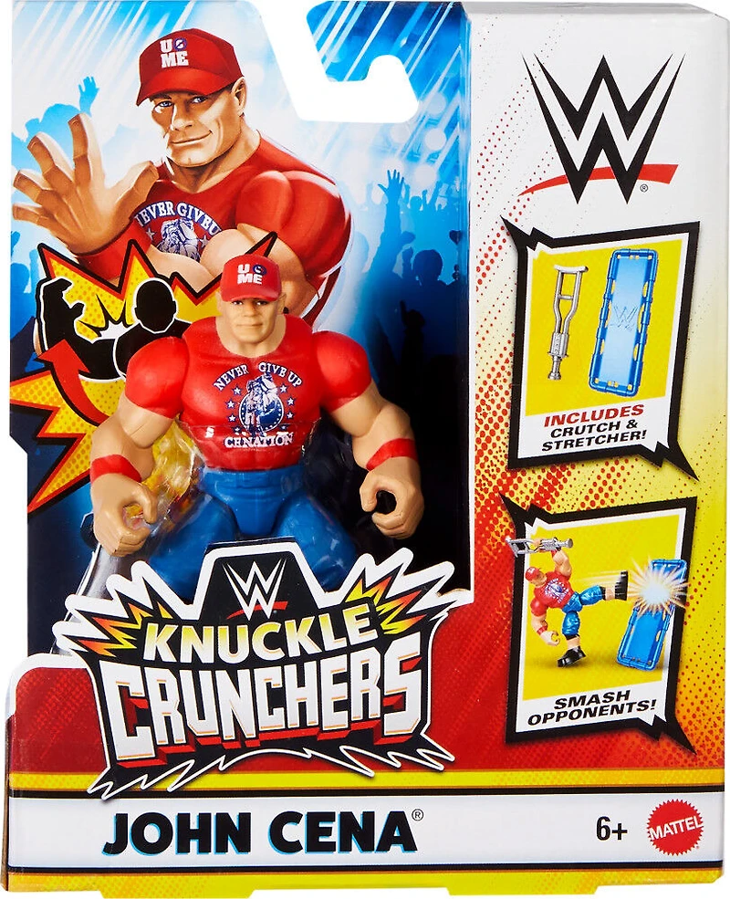 WWE  Knuckle Crunchers  Figurine articulée et acc.  John Cena