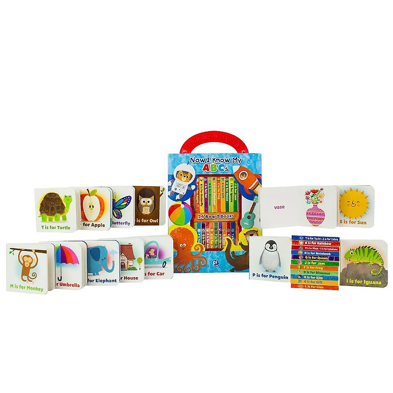 My First Library 24 Book Set: Now I Know My ABCs.
