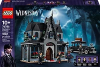 LEGO Mercredi La Maison de Morticia, Marchandise d'Halloween, Ensemble de Construction de Modèle, Activité pour Enfants 76786
