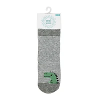 Small Wonder - Toddler  Sock, Green Dinosaur 2T-4T