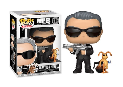 Figurine en Vinyle Agent K and Neeble par Funko POP! Men in Black