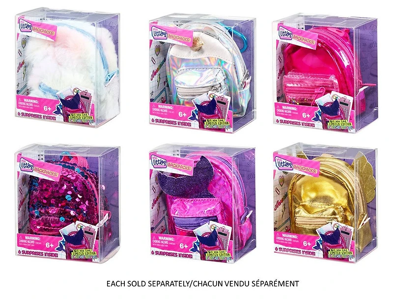 Real Littles - Sac À Dos (1 De 6 Styles Assortis)