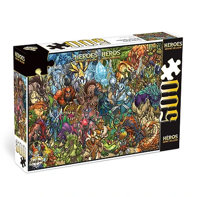 Casse-Tête Hmd - 500 Mcx- Party De Monstres - Édition française