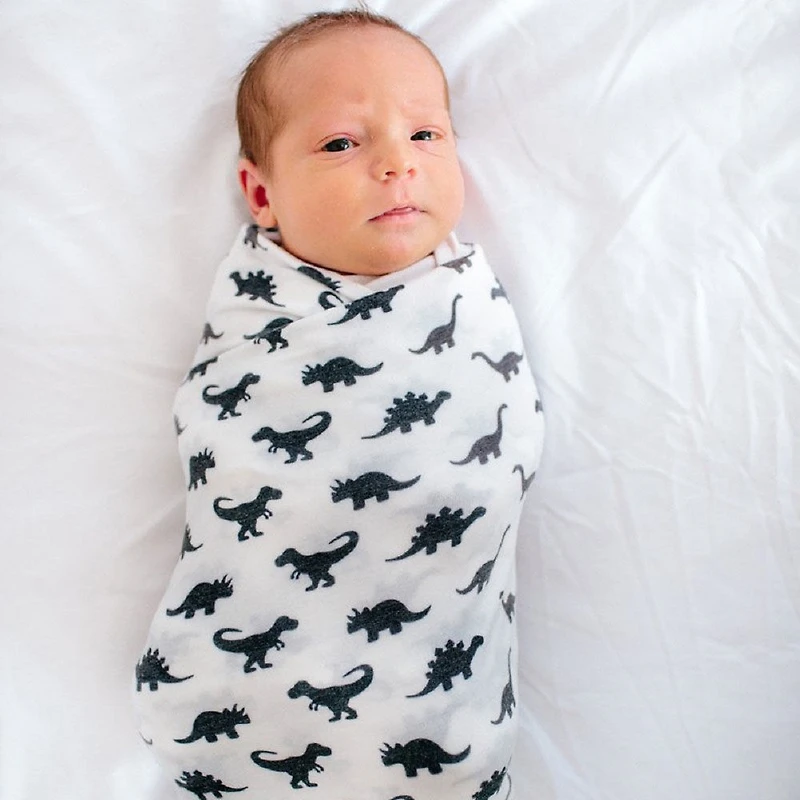 Copper Pearl Knit Swaddle Blanket Wild One Size