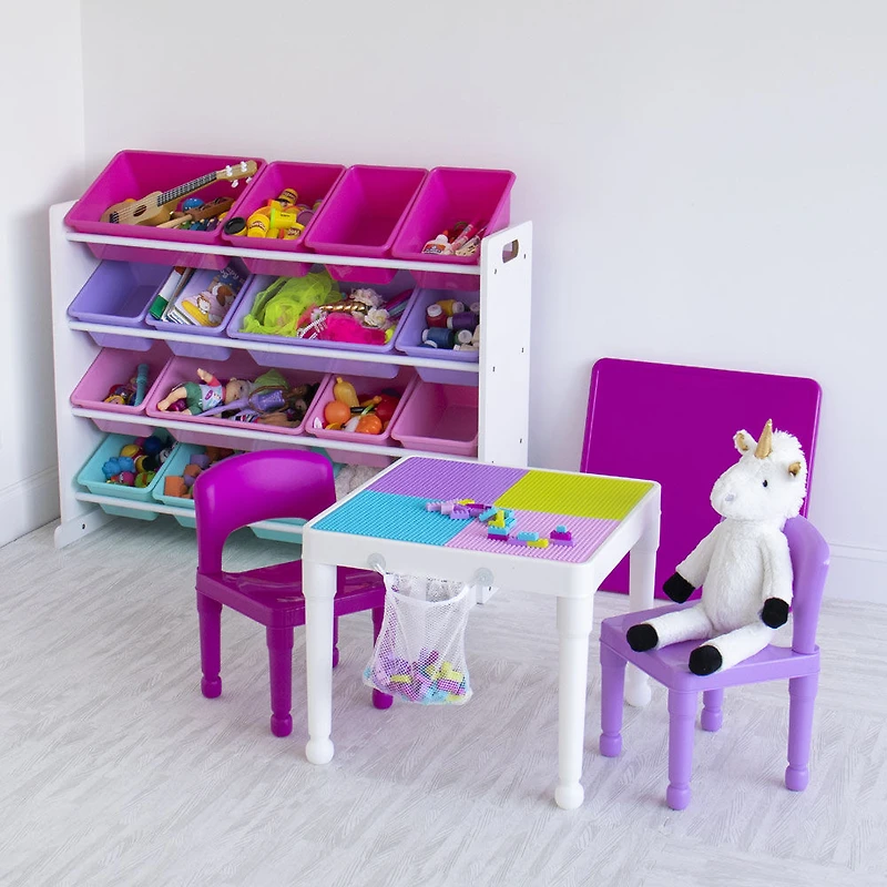 Toy Organizer with Bins