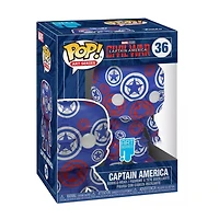Figurine en Captain Americal POP! and Tee () par Funko POP! Marvel Patriotic Age