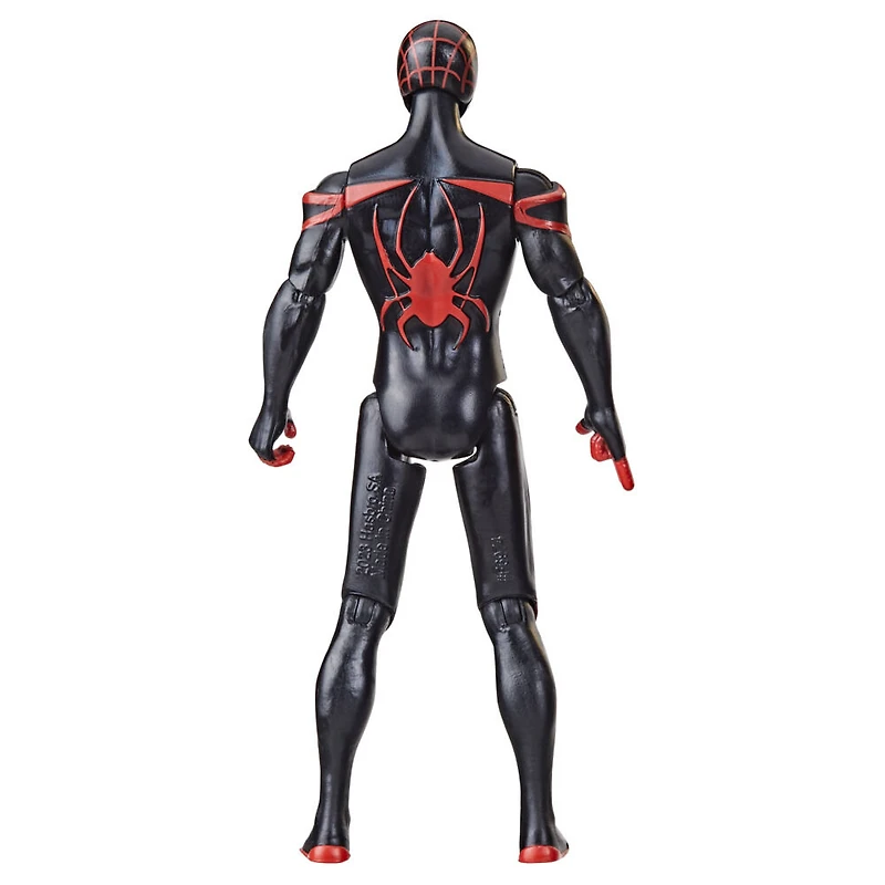 Marvel Spider-Man Aqua Web Warriors 4-Inch Miles Morales Action Figure with Refillable Water Gear Accessory