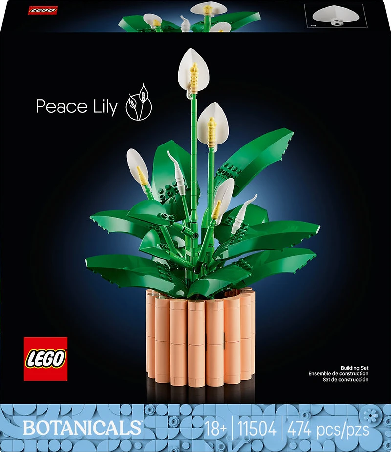 LEGO Botanicals La Fleur de Lune, Ensemble de Construction pour Adultes, Idée-Cadeau 11504