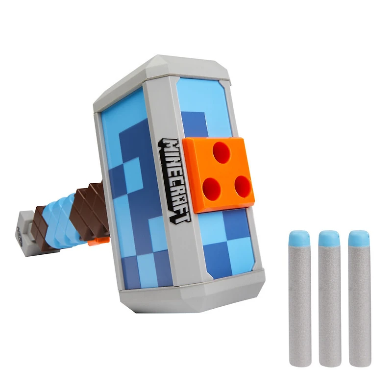 Nerf Minecraft, marteau lance-fléchettes Stormlander