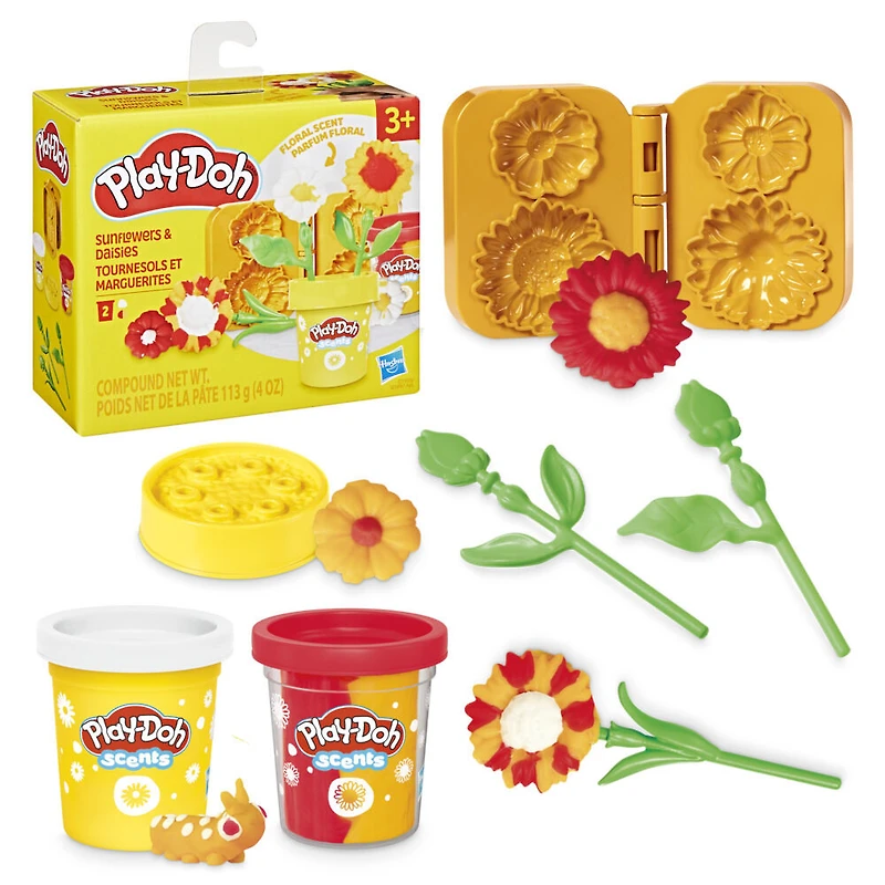Play-Doh Sunflowers & Daisies Arts & Crafts Kit