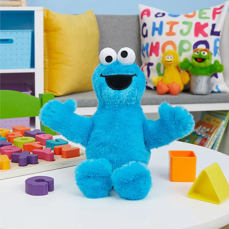Animal en Peluche Ecologique de 20 cm (8 pouces) de Cookie Monster des Amis de Sesame Street