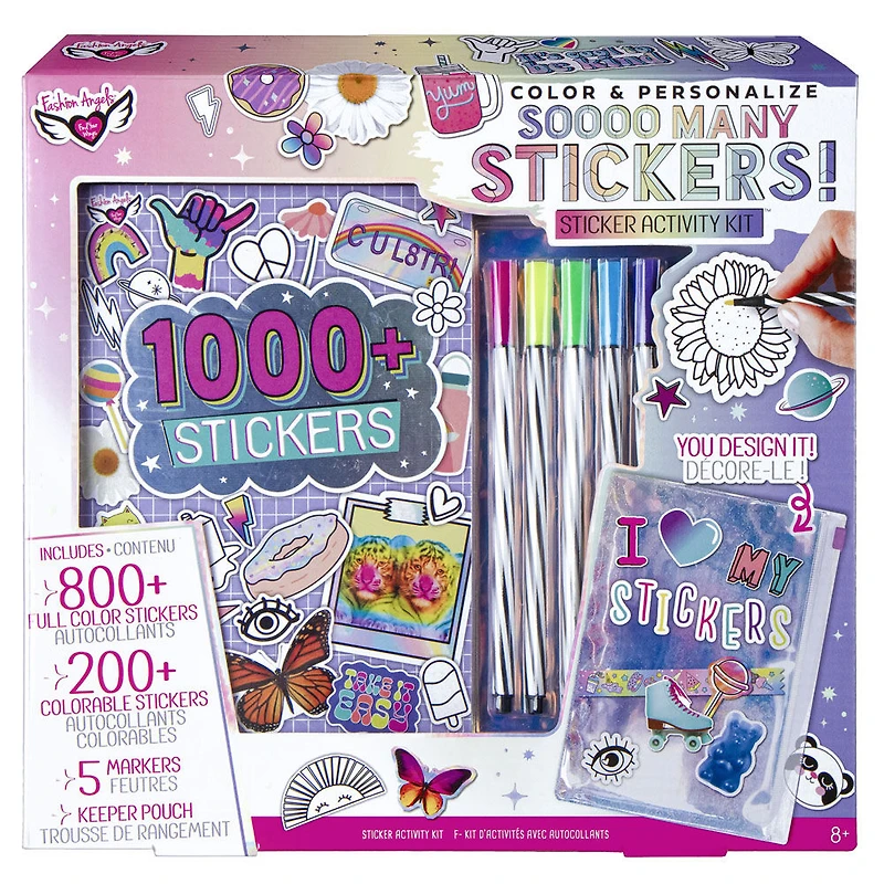 Tellement d'autocollants ! Ensemble de conception