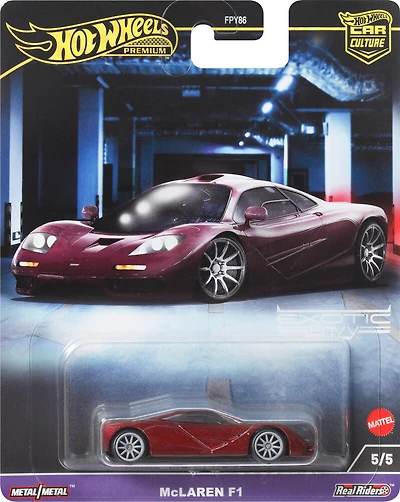 Hot Wheels Car Culture Circuit Legends 94 Mclaren F1