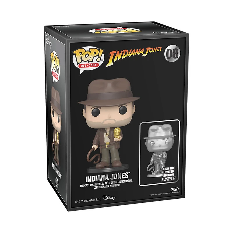 POP Diecast-Indiana Jones a/idole - Notre exclusivité
