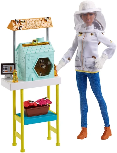 Barbie Beekeeper Playset - Brown Hair