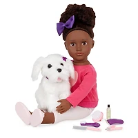 Our Generation - Doll W/Pet Dog, Choyce & Jewel, AA