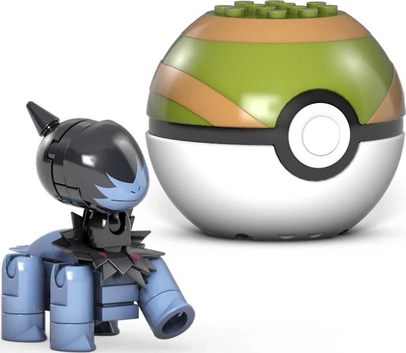 Mega Pokemon Deino Construction Set with character figures (25 Pieces)