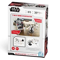 4D Build, Star Wars T-65 X-Wing Starfighter, 3D Paper Model Kit, 160 Piece Paper Model Kit