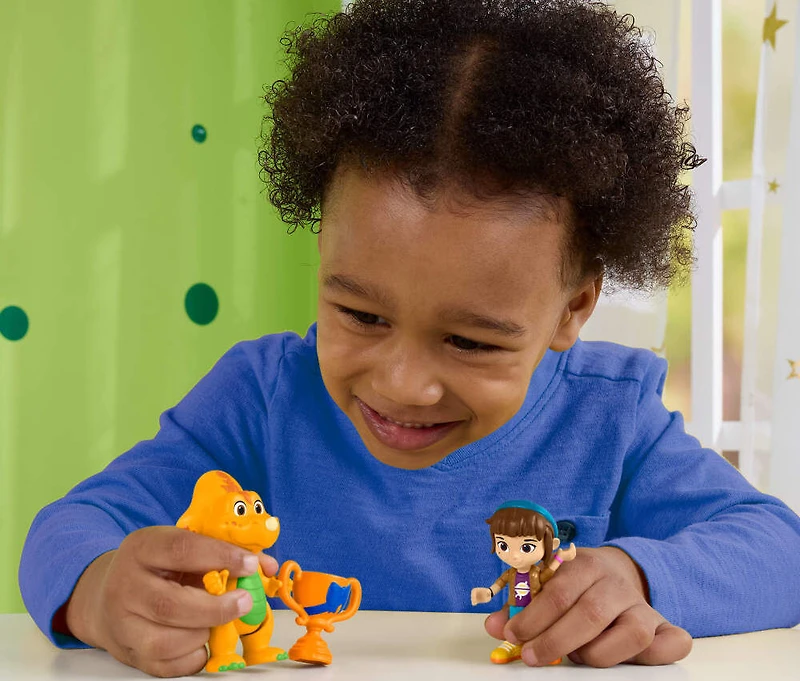 Fisher-Price Barney's World Mel Amie de Barney et Billy le Dino