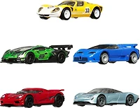 Hot Wheels- Premium - Car Culture - Exotic Envy, 5 véhicules