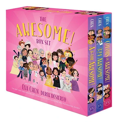 The Awesome! Box Set: A is for Awesome!, 3 2 1 Awesome!, and Colors of Awesome! - Édition anglaise