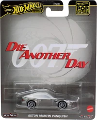 Hot Wheels Premium Toy Car Aston Martin Vanquish Replica from Pop Culture (Styles May Vary)