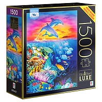 Puzzle Big Ben Luxe de 1500 pièces, Saut au coucher de soleil