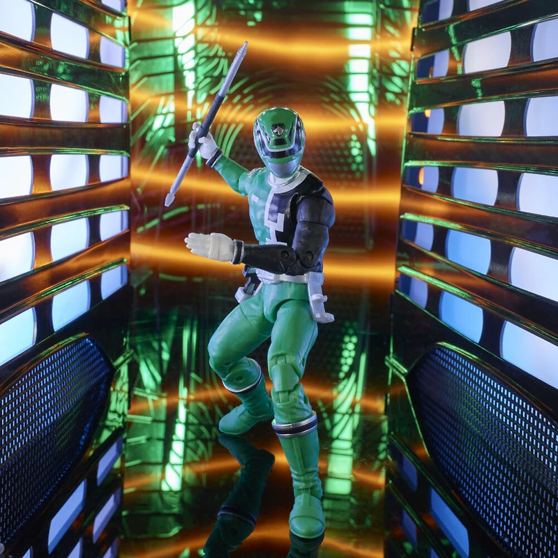 Power Rangers Lightning Collection S.P.D. Green Ranger 6-Inch Premium Collectible Action Figure Toy