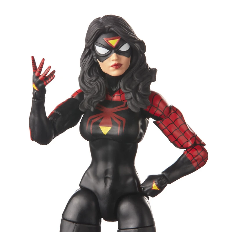 Hasbro Marvel Legends Series, Jessica Drew Spider-Woman, figurine de collection Spider-Man Legends de 15 cm