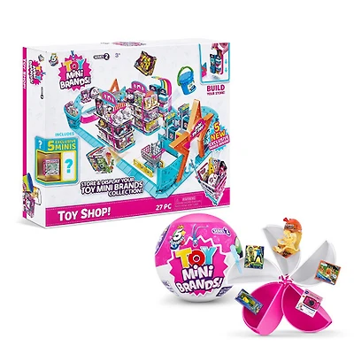 Jeu de Magasin de jouets pour Mini Brands de jouets série 2 5 Surprise par ZURU