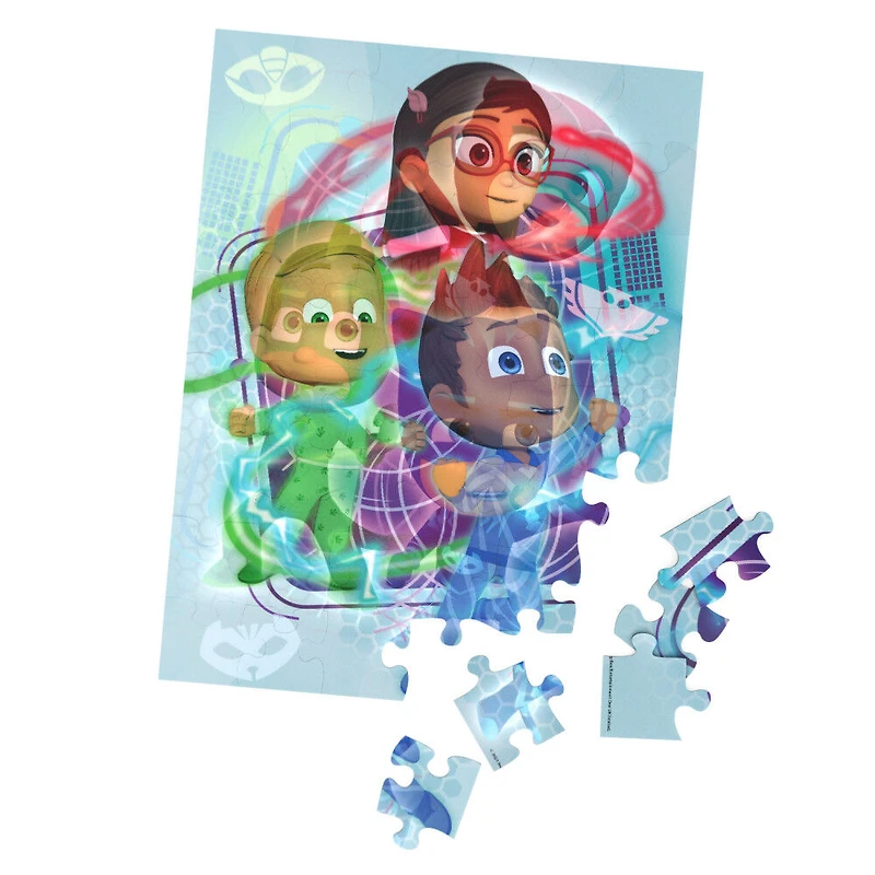 Puzzle lenticulaire (3-D) PJ Masks