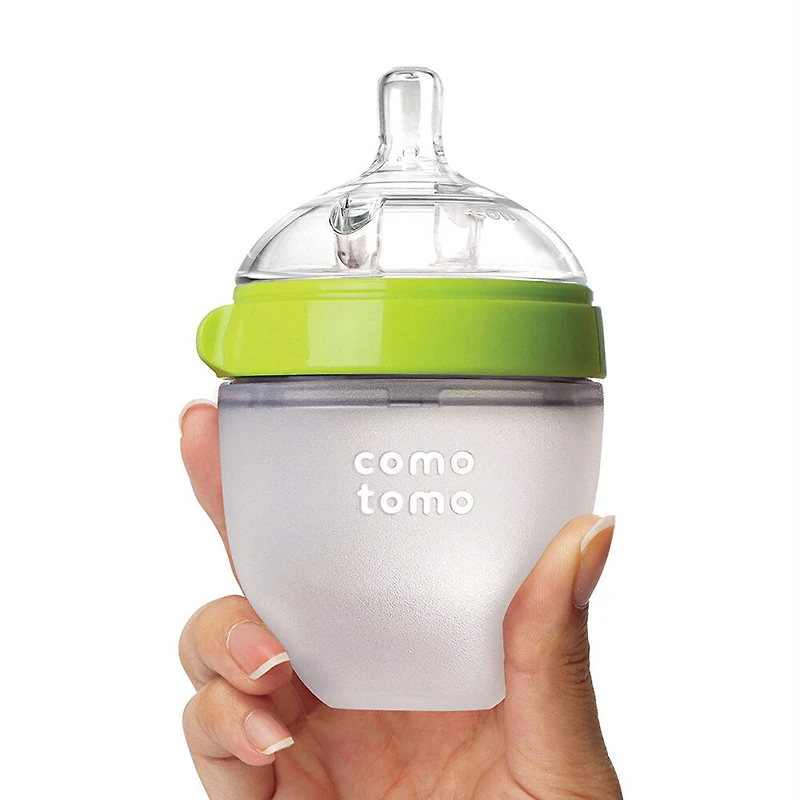 Comotomo Natural Flow Bottle Green 150Ml