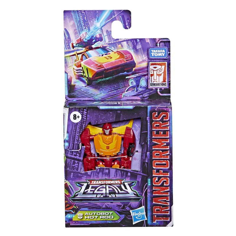 Transformers Toys Generations Legacy Core Autobot Hot Rod Action Figure