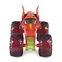Monster Jam, Monster truck Bakugan Dragonoid officiel, véhicule en métal moulé, échelle 1:64