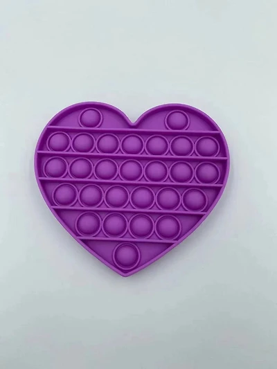 Push Pop Fidget - Coeur Violet