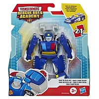 Playskool Heroes Transformers Rescue Bots Academy, figurine convertible de Chase le robot policier