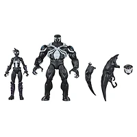 Hasbro Marvel Legends Series Venom Space Knight and Marvel's Mania, 2-Pack of Comics 6 Inch Marvel Legends Action Figures - R Exclusive