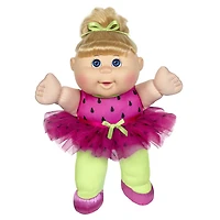 Poupée Bout d'chou, poupée Je m'assois - Robe melon d'eau