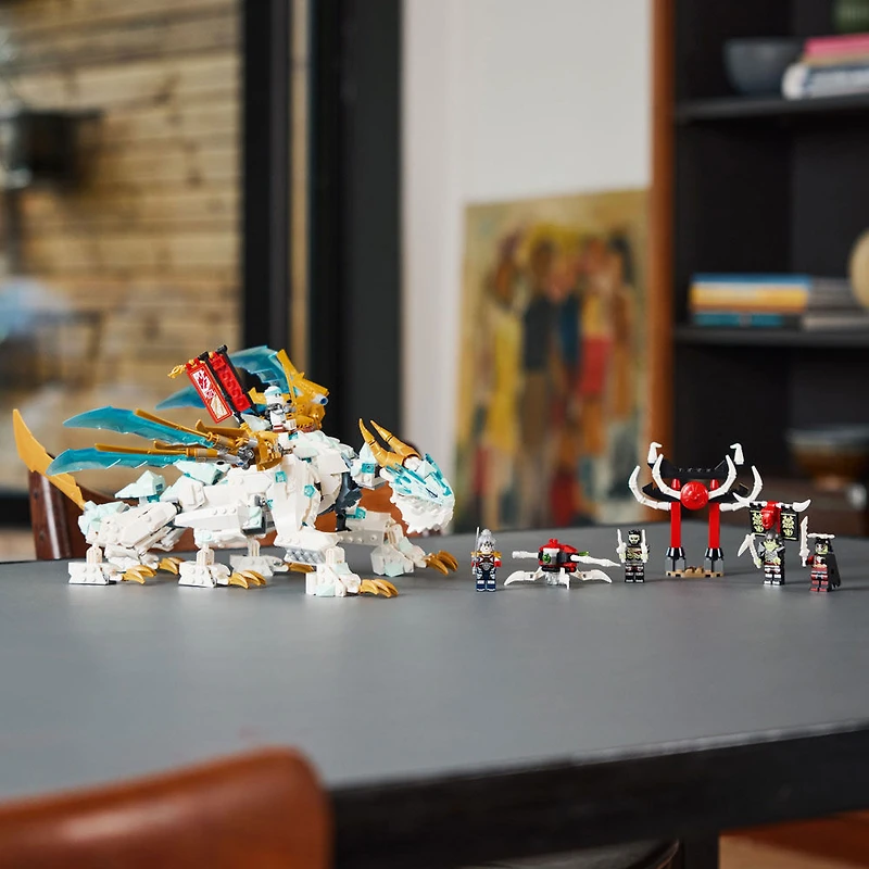 LEGO NINJAGO Le dragon de glace de Zane 71786 Ensemble de jeu de construction (973 pièces)