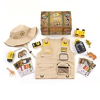 National Geographic Kids Safari Time Dress Up Trunk, 17 pieces - English Edition