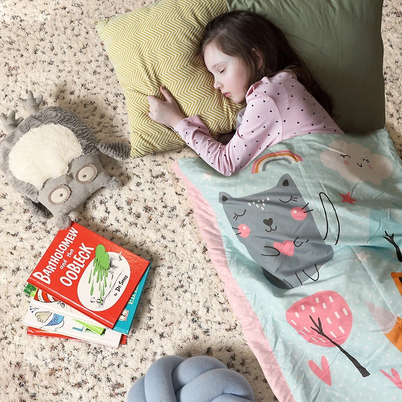 Kids Slumber Bag, Woodland Fun