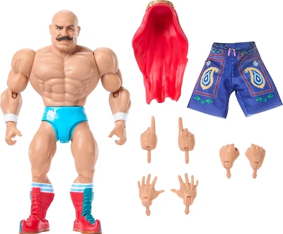 WWE Superstars Fig. art. 15,24cm et acc. Iron Sheik Série 14